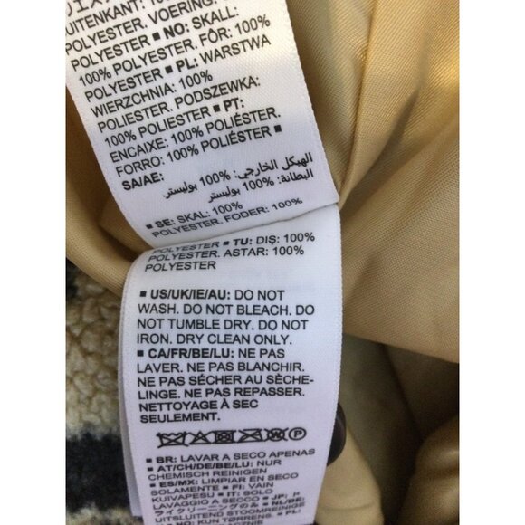 Daily Ritual Womens Leopard Cheetah Print Teddy Bear Jacket Coat Mob Wife Size M - Picture 7 of 7